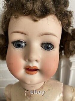 Antique Heubach Koppelsdorf Doll Bisque Head 302-7 Ball Jointed Body Germany
