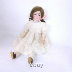 Antique JD Kestner 1880-1920 German Rare Bisque Porcelain Head/Body Doll #168