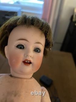 Antique JD Kestner 257 9 Baby In Highchair