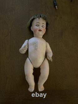 Antique JD Kestner 257 9 Baby In Highchair
