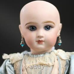 Antique Jumeau Tete Depose Bte S. G. D. G Porcelain Doll 1880s Closed Mouth