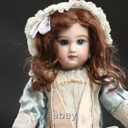 Antique Jumeau Tete Depose Bte S. G. D. G Porcelain Doll 1880s Closed Mouth