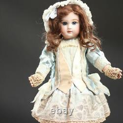 Antique Jumeau Tete Depose Bte S. G. D. G Porcelain Doll 1880s Closed Mouth