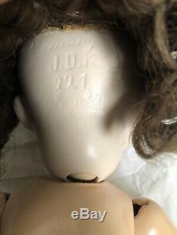 Antique KESTNER Bisque JDK 221 GOOGLY Side Glance GERMAN Doll Jointed Body