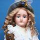 Antique Kestner Porcelain Doll 1890 Closed Mouth & Steiff Teddy & Trousseau