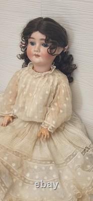 Antique Kley & Hahn Walkure #250 4¾ German Bisque Doll 25 Blue Sleep Eyes Teeth