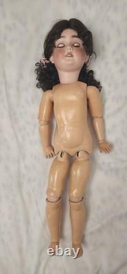 Antique Kley & Hahn Walkure #250 4¾ German Bisque Doll 25 Blue Sleep Eyes Teeth