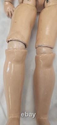 Antique Kley & Hahn Walkure #250 4¾ German Bisque Doll 25 Blue Sleep Eyes Teeth