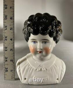 Antique LARGE SIZE Porcelain China Doll Head Dorothy Germany