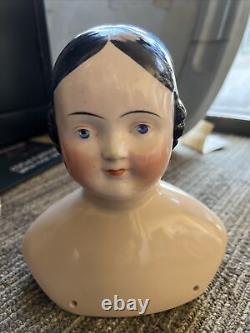 Antique Large 7 tall German China Head Doll Part Kestner And 22Body