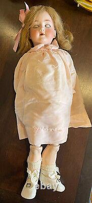 Antique Large German Armand Marseille Doll Bisque Head Composition Body 390 A7M