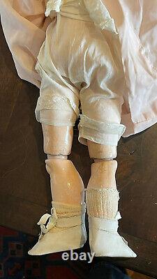 Antique Large German Armand Marseille Doll Bisque Head Composition Body 390 A7M