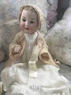 Antique P. M. 914 10 Porcelain Character Doll German Third Place Porzellanfabrik