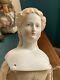 Antique Parian Bisque Doll Molded Blond Hair Beautiful! 16 Tall