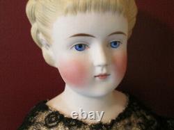 Antique Parian China Head Doll Princess Augusta