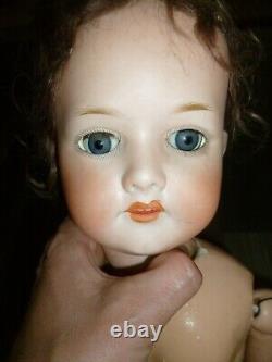 Antique Porcelain 1916 C. M. BERGMANN COMPOSITION DOLL-6 1/2a GERMANY