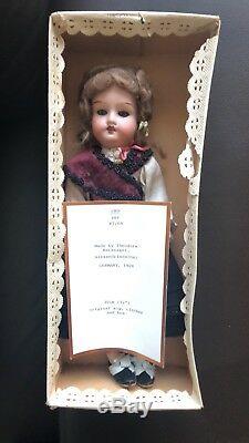 Antique Porcelain Doll GERMANY 1909 THEODORE RECKNAGEL