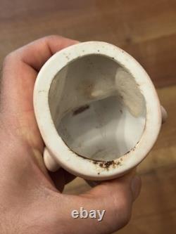 Antique Porcelain Doll Head Vintage Toy Size 1 Unsigned