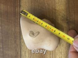 Antique Porcelain Doll Head Vintage Toy Size 1 Unsigned