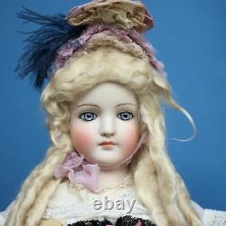 Antique Porcelain Doll KLING w BRU face env. 1880 s Fashion Doll 31.5 inch