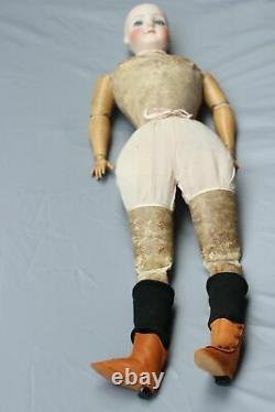 Antique Porcelain Doll KLING w BRU face env. 1880 s Fashion Doll 31.5 inch