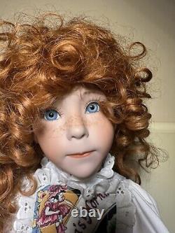 Antique Porcelain doll 24 height, 1994, Limited Edition (140/1500)