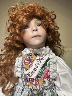 Antique Porcelain doll 24 height, 1994, Limited Edition (140/1500)