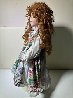 Antique Porcelain doll 24 height, 1994, Limited Edition (140/1500)