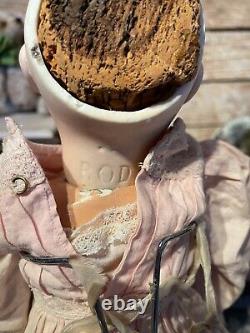 Antique RD Size 18,5 Inches Bisque Head Open Mouth Tall Steiner body 47 Cm