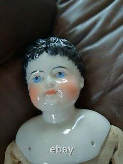 Antique Rare China Head Wispy Hair China Head Doll 22