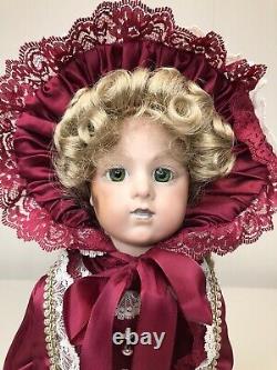 Antique Reproduction 1987 Tim Kruger Victorian BRU 19 Doll