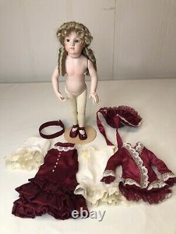 Antique Reproduction 1987 Tim Kruger Victorian BRU 19 Doll