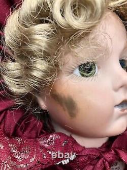 Antique Reproduction 1987 Tim Kruger Victorian BRU 19 Doll