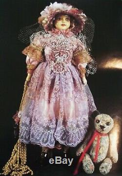 Antique Reproduction Australian Attic Doll Linda Carroll Monique Porcelain Nrfb