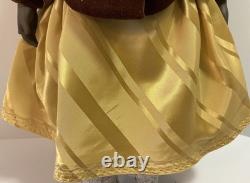Antique Reproduction Bru Jne 8 Doll Fancy Outfit Leather Body African American