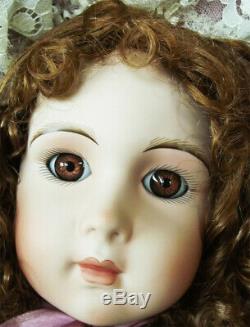 Antique Reproduction Coty Jumeau Andrea Patricia Loveless Porcelain French Doll
