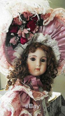 Antique Reproduction Coty Jumeau Andrea Patricia Loveless Porcelain French Doll