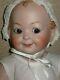 Antique Reproduction Googly Eyed German Hertel Schwab 172 Bisque Porcelain Doll