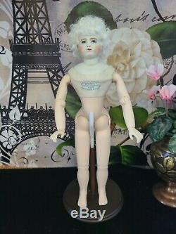Antique Reproduction Glazed Huret Davida Dior Porcelain Doll