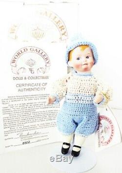 Antique Reproduction Heubach Patricia Loveless Porcelain Miniature Doll New
