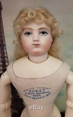 Antique Reproduction Huret Davida Dior Porcelain Doll
