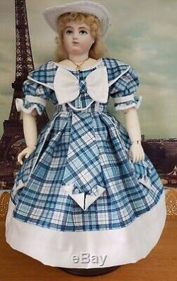 Antique Reproduction Huret Davida Dior Porcelain Doll