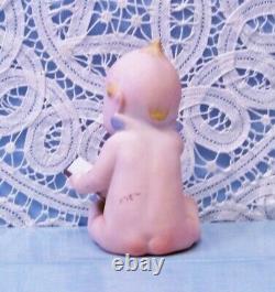 Antique Rose O'Neill Kewpie Reading Book Rare Size Mint