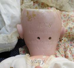 Antique SIMON & HALBIG handwerk 20- 21 Bisque Composition DOLL Germany #1078 8