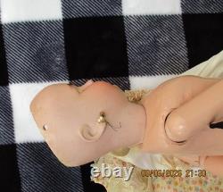 Antique SIMON & HALBIG handwerk 20- 21 Bisque Composition DOLL Germany #1078 8