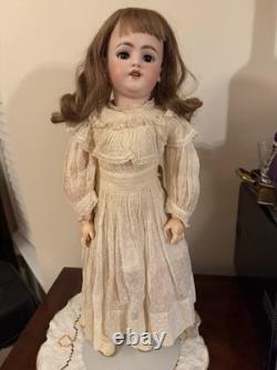 Antique Simon & Halbig 1009 Child Bisque Doll 21 Inch Original Clothing