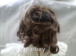 Antique Simon & Halbig 550 Doll Bisque Socket Head 22 Original Wig Signed Body