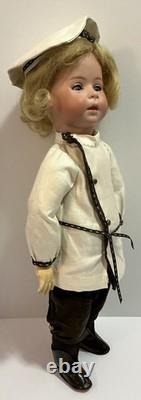 Antique Swaine & Co Dip 4 Boy Doll Jointed Body Closed Mouth Character Doll 16 Antique Swaine & Co Dip 4 Boy Doll Jointed Body Closed Mouth Character Doll 16