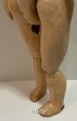 Antique Swaine & Co Dip 4 Boy Doll Jointed Body Closed Mouth Character Doll 16