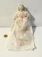 Antique Vintage Bisque Porcelain Head Doll Needle Pin Holder Pin Cushion